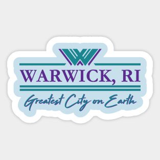 Warwick - Greatest City on Earth Sticker